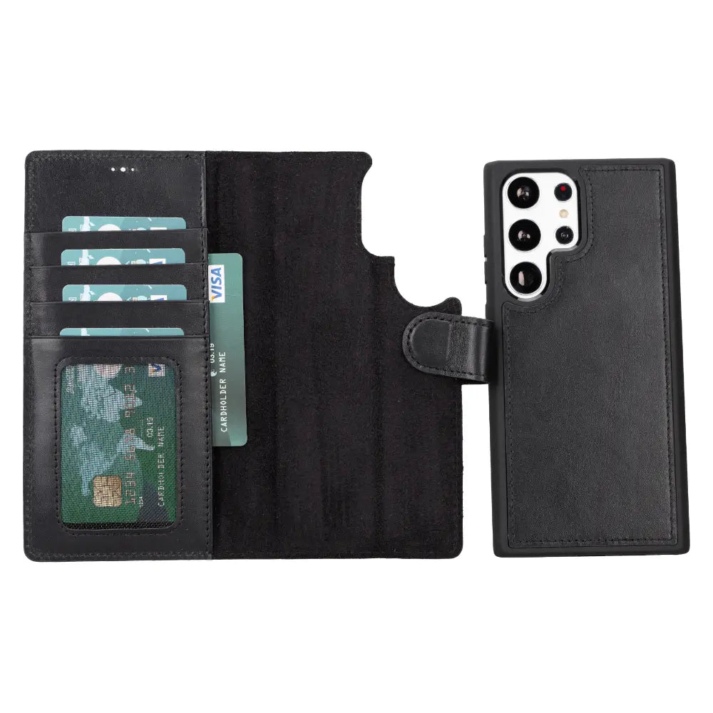 Samsung Galaxy S23 Ultra Case Detachable Galaxy Phone Wallet 