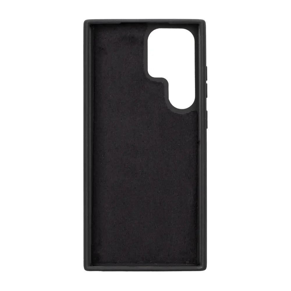 Luxury Black Leather Samsung Galaxy S23 Ultra Detachable Wallet Case with RFID Protection - Velluto - 4