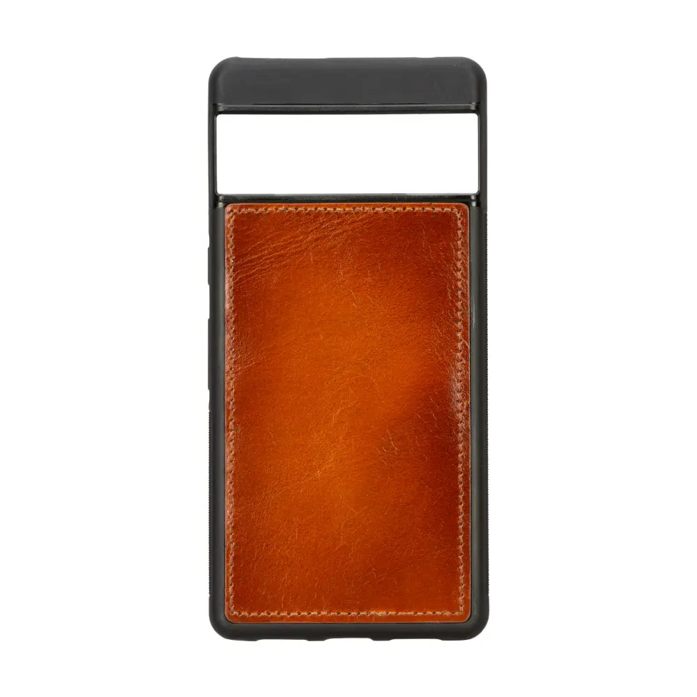 Luxury Rustic Brown Leather Google Pixel 7 Pro Detachable Wallet Case with RFID Protection - Velluto5